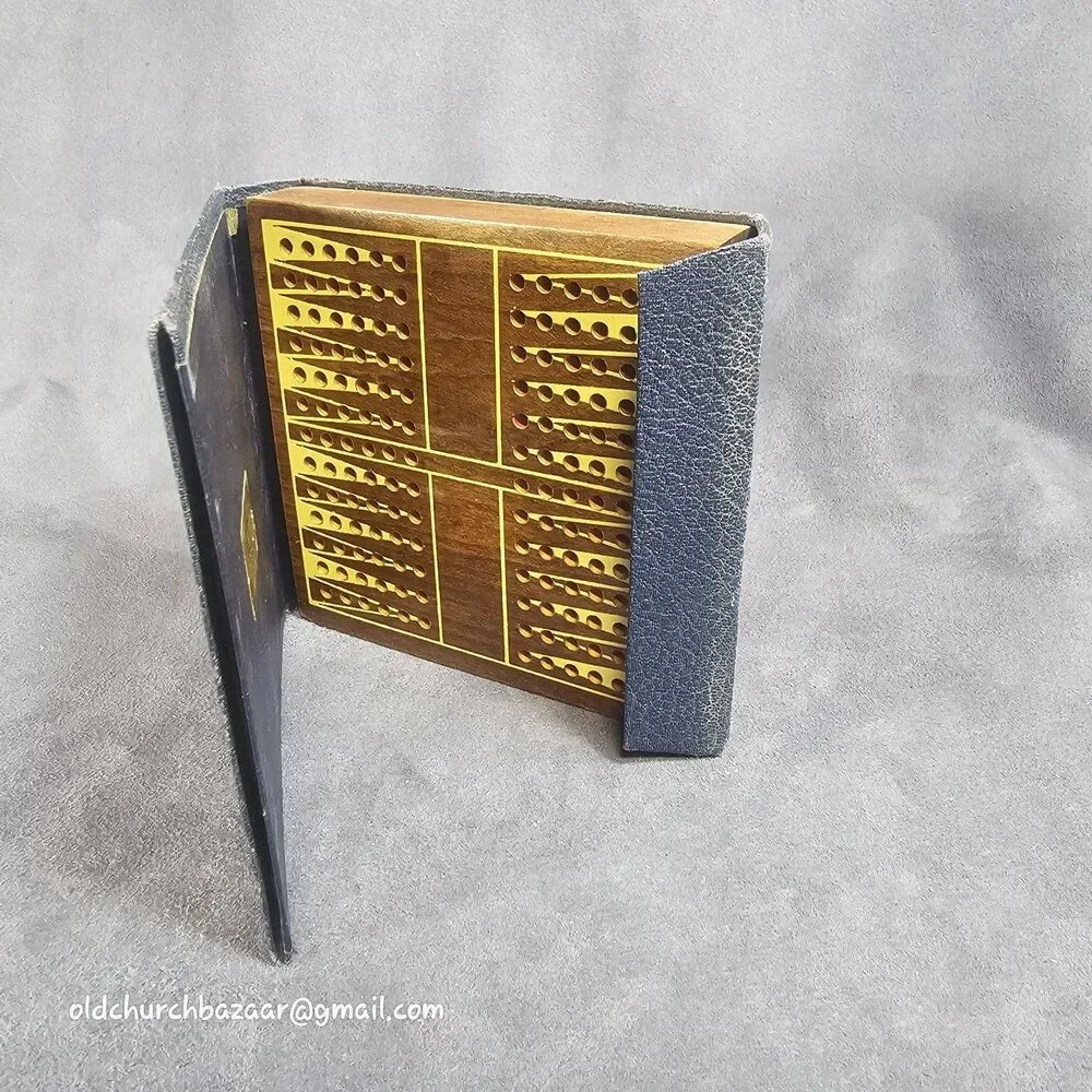 Vintage Drueke Backgammon Vol. 102 Travel Game Grand Rapids MI